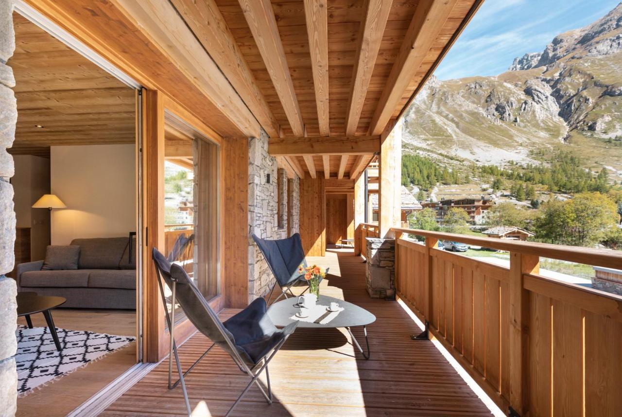 Chalet Hôtelier LES EQUINOXES - VAL D'ISERE La Daille Exterior foto